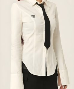 Fall Dresses With Doc Martens, Docs With Tights - Slim Fit Tie Shirt