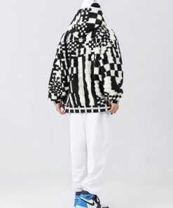 Fall Vintage Aesthetic Outfits, Casual Dinner Outfit Winter Plus Size - Indie Oversized Plush Hoodie