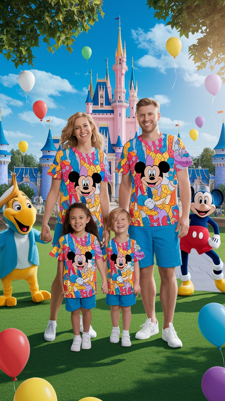 Family Disney Shirts Matching: Unite in Style outfit idea