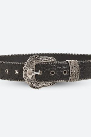 Female Lawyer Fashion, Outfit Vintage - Western Belt