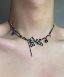 Fest Outfits, Looks Chic - Fairycore Dragonfly Necklace