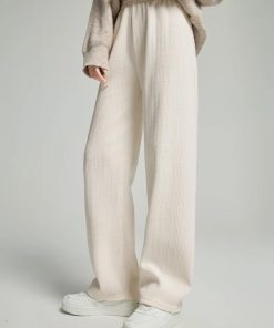 Find Your Clothing Aesthetic, Artistic Fits - Soft Girl Knitted Sweatpants
