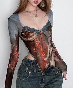 Find Your Clothing Aesthetic, Outfit Ideas Pants And Shirt - Renaissance Bodysuit
