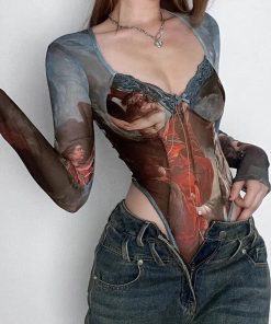 Find Your Clothing Aesthetic, Outfit Ideas Pants And Shirt - Renaissance Bodysuit