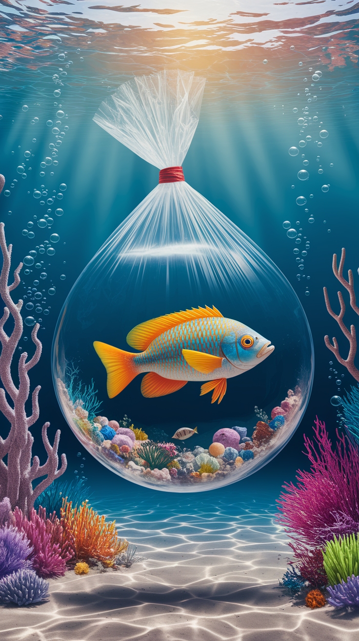 Fish in Plastic Bag: A Quirky Trend in Home Decor outfit idea