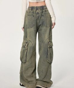 Fits Ideas Winter, Lazy Uni Outfits - Y2K Cargo Jeans