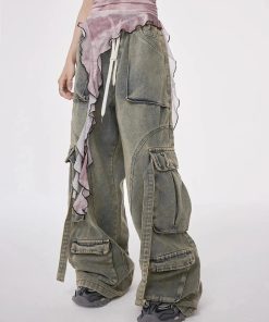 Fits Ideas Winter, Lazy Uni Outfits - Y2K Cargo Jeans