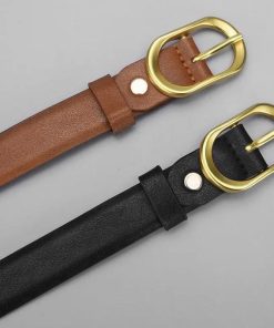 Fits With Accessories, Streetstyle Outfit - Golden Buckle Belt