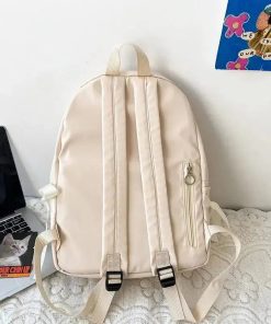 Fitted Collared Shirt Women, Fit Shirt Outfit - Bow School Backpack