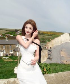 Fitted Sleeveless Floral T-Shirt Top for Women - Sexy Summer Knitted Style, Perfect for Hot Girl Aesthetic and Niche Fashion