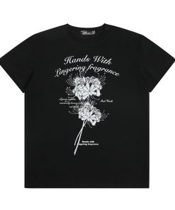 Floral Print Short Sleeve T-Shirt for Women - Summer Breathable Loose Fit Top in Trendy American Style