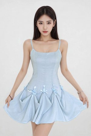 French Black Bow Waist-Cinching Strap Dress - Mid-Length Slim Fit Work Dress with Defined Waist for Women