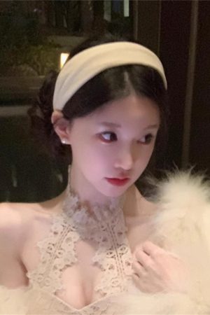 French Minimalist Wide Headband - Versatile Retro Hair Accessory for Stylish Girls, Cute Fashion Statement, Internet Celebrity Trend