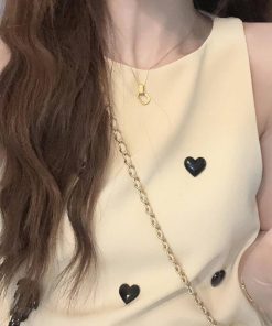 French-Style Halter Neck Sleeveless Dress for Women - Waist-Cinching Elegant Short Skirt - Summer 2025 Petite Fashion