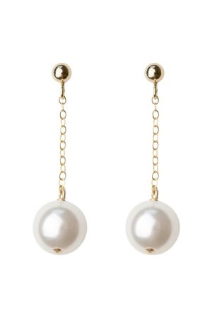 French-Style Long Tassel Pearl Earrings - Niche High-End Stud Accessories for 2025 Fashion Trends