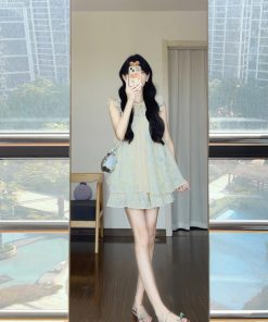 French-Style Loose Floral Lace Spliced Embroidered Shirt Top & Half Skirt Two-Piece Set for Women - Summer Fashion