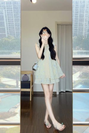 French-Style Loose Floral Lace Spliced Embroidered Shirt Top & Half Skirt Two-Piece Set for Women - Summer Fashion