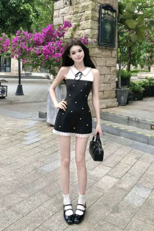 French-Style Sleeveless Vest Dress for Women - High-End Two-Piece Spliced Design with Waist-Cinching Short Skirt for Summer