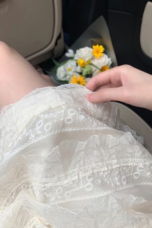 French-Style Sleeveless White Dress for Petite, Fairy Waist-Cinching Design, Summer Short Skirt, Romantic First Love Aesthetic