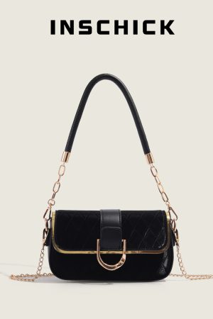 French-Style Small Square Chain Bag for Women - 2025 Summer High-Quality Light Luxury Crossbody Shoulder Bag