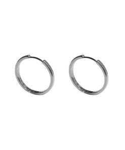 French-Style Vegan Hoop Earrings for Women - Trendy Light Luxury 2025 Design, Elegant Stud and Ear Clip Hoops