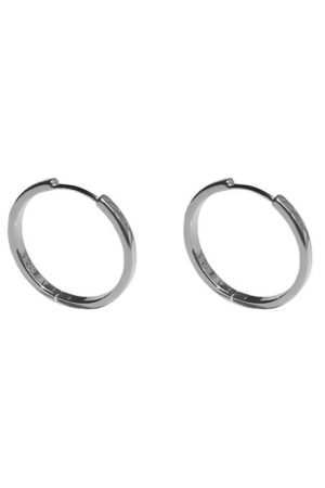 French-Style Vegan Hoop Earrings for Women - Trendy Light Luxury 2025 Design, Elegant Stud and Ear Clip Hoops