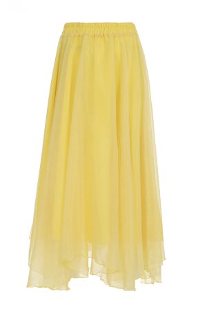 French-Style Yellow Floral V-Neck Tie-Waist Short Dress Set with Mesh Long Skirt for Vacation - Perfect for Y2K and Summer Styles