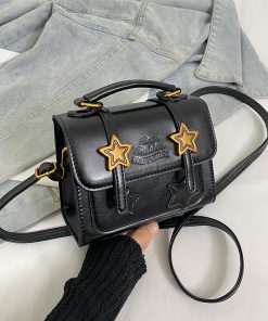 French Vintage Melard Handbag for Women - 2025 New Model, High-End Small Square Shoulder Crossbody Bag for Spring and Summer