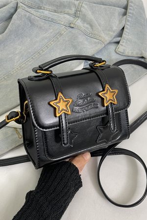French Vintage Melard Handbag for Women - 2025 New Model, High-End Small Square Shoulder Crossbody Bag for Spring and Summer