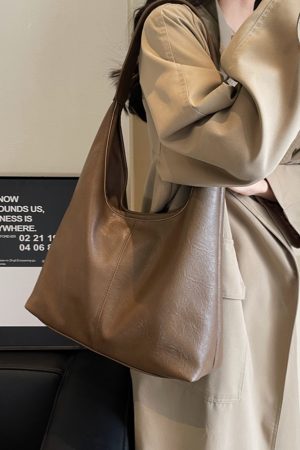 French Vintage Tote Bag for Women - Stylish Spring/Summer 2025 Shoulder Bag, Versatile Commuter & Mother-Child Bag