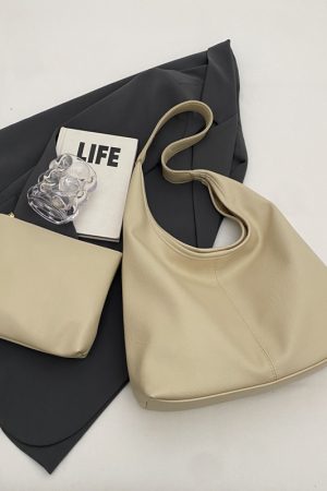 French Vintage Tote Bag for Women - Stylish Spring/Summer 2025 Shoulder Bag, Versatile Commuter & Mother-Child Bag