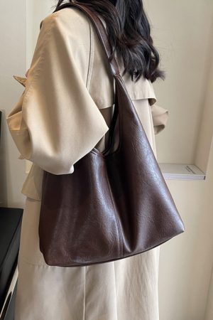 French Vintage Tote Bag for Women - Stylish Spring/Summer 2025 Shoulder Bag, Versatile Commuter & Mother-Child Bag