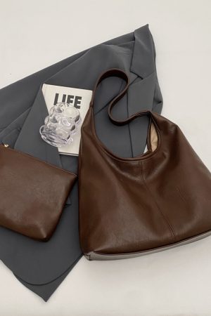 French Vintage Tote Bag for Women - Stylish Spring/Summer 2025 Shoulder Bag, Versatile Commuter & Mother-Child Bag