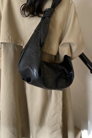 French Vintage Underarm Bag for Women - 2025 High-End Dumpling Bag, Versatile Shoulder & Crossbody Style for Spring/Summer Fashion