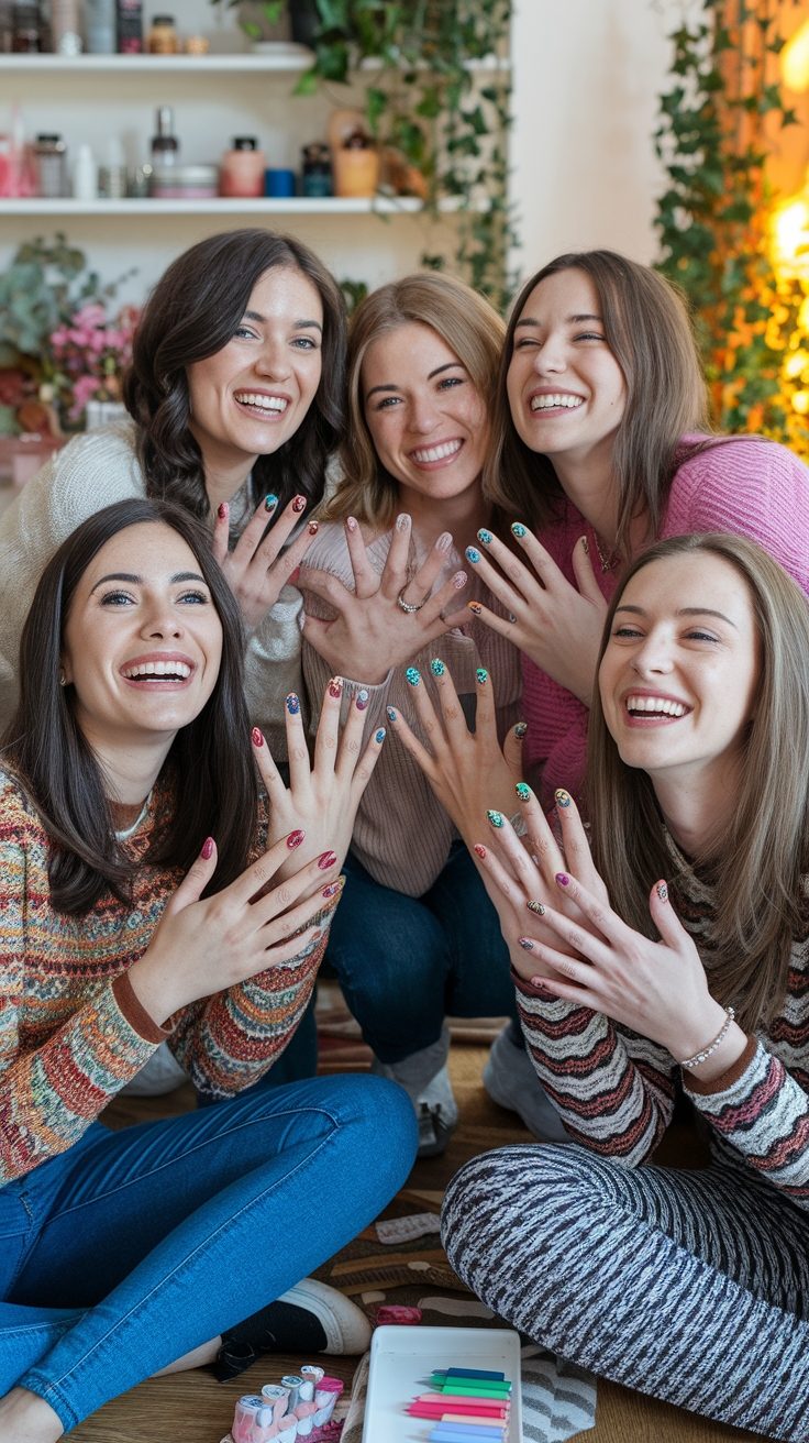 Friends Matching Nails: Show Off Your Bond outfit idea