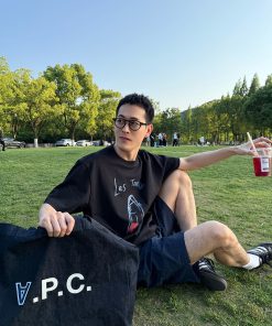 Fruit Print Short-Sleeve T-Shirt for Men â€“ Summer 2025 Casual Style, Loose Fit, Versatile American Fashion, Trendy Streetwear