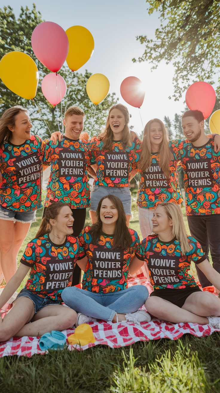 Best Friends in Funny Matching Shirts: A Fun Trend outfit idea