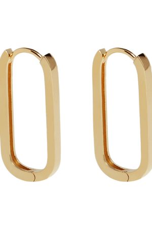 Geometric Silver Stud Drop Earrings - Trendy 2025 Female Jewelry, Korean Style, Internet Celebrity Fashion