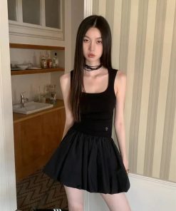 Girl Fashion Outfits, Easy Cute Outfit Ideas - Bubble Mini Dress