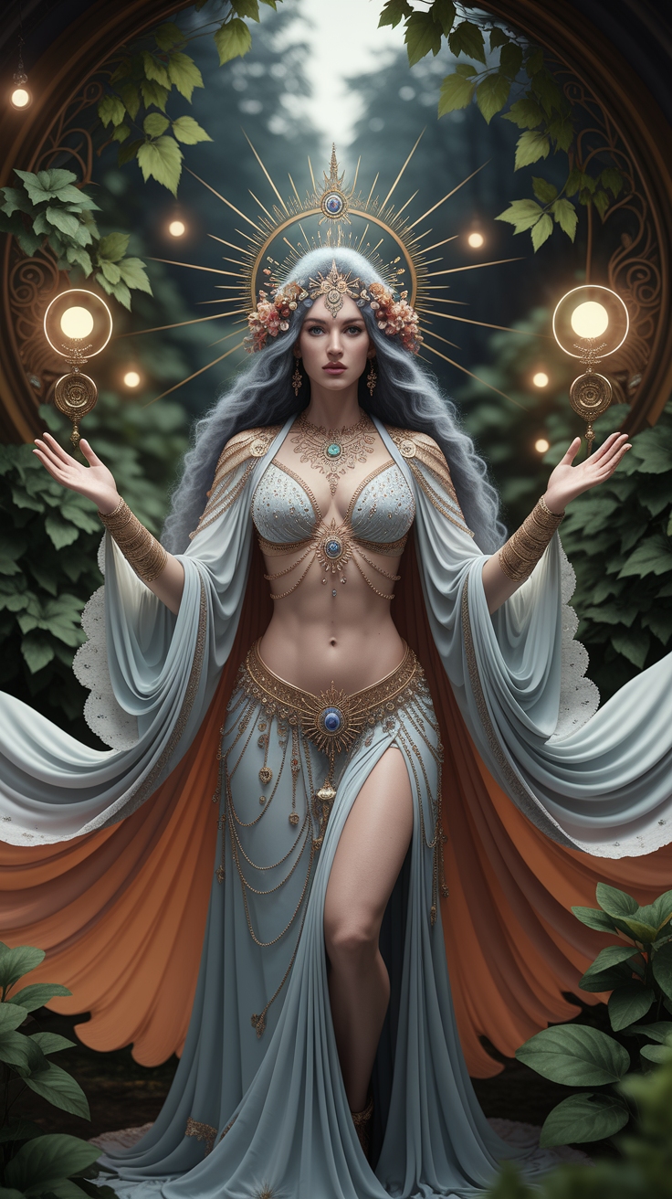 Embracing the Goddess Core Aesthetic outfit idea