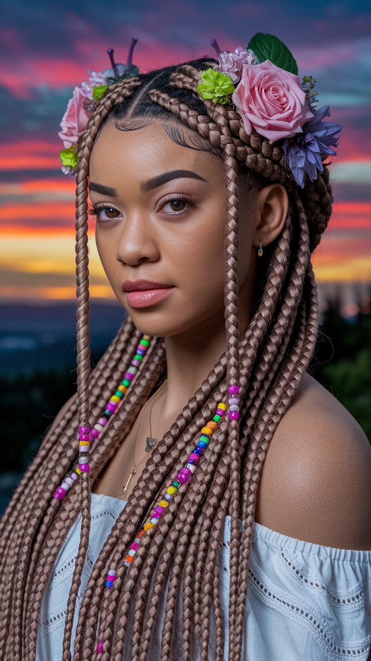 How to Style Goddess Twist Braids for Every Occasion outfit idea