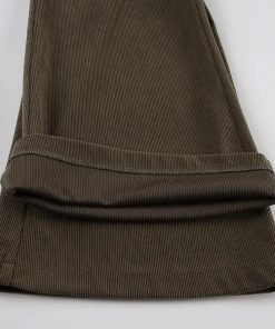 Going Out Tomboy Outfits, Streetstyle Outfit - Y2K Corduroy Pants