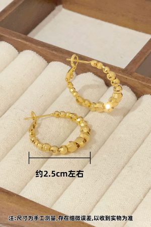 Gold and Silver Minimalist S925 Needle Earrings, Unique Light Luxury Design, 2025 Trending Ear Accessories