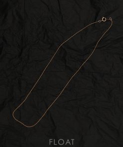 Gold-Plated Minimalist Floating Necklace for Women, Versatile Single-Layer Collarbone Chain, Non-Fading Elegant Jewelry