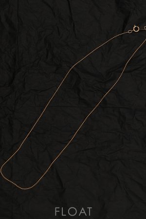 Gold-Plated Minimalist Floating Necklace for Women, Versatile Single-Layer Collarbone Chain, Non-Fading Elegant Jewelry