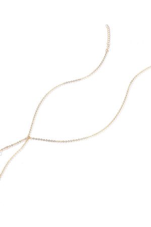 Gold Tree Leaf Clavicle Chain Necklace - Simple European and American Jewelry for Elegant Style