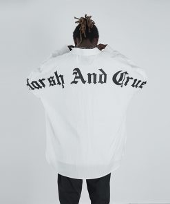 Gothic Casual Long Sleeve Shirt - Versatile Loose Trendy Top for 90s Y2K Aesthetic