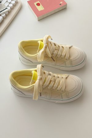 Gradient Rainbow Breathable Sneakers for Women - Summer 2025 Thick-Soled Versatile Sports Shoes, Y2K Style Fashion Footwear