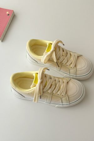 Gradient Rainbow Breathable Sneakers for Women - Summer 2025 Thick-Soled Versatile Sports Shoes, Y2K Style Fashion Footwear