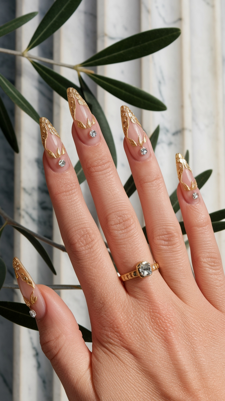 Greek Goddess Nails: Elegant Designs Inspired by Mythology outfit idea